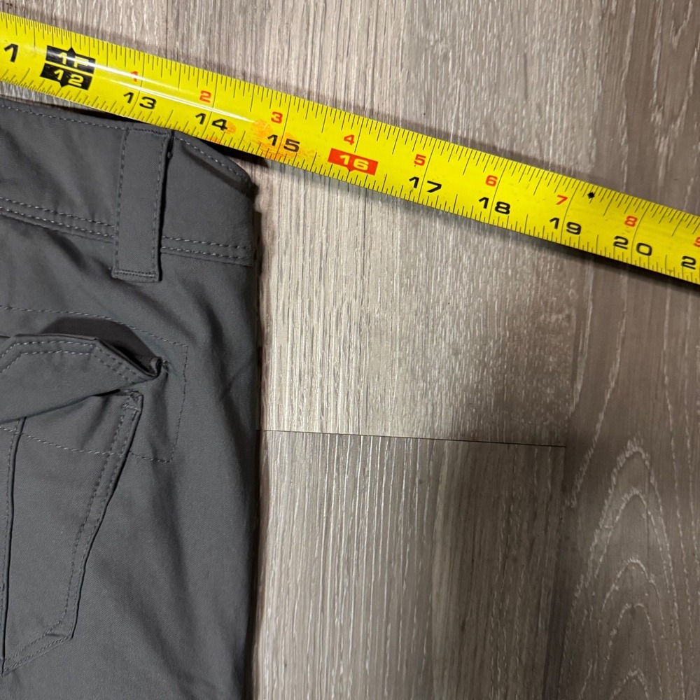 Eddie Bauer Womens Gray Stretch Fleece Lined Travel Pants Straight Leg Size 4 - Picture 7 of 8